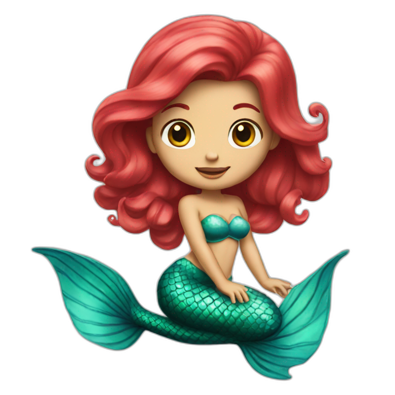 ariel-mermaid emoji