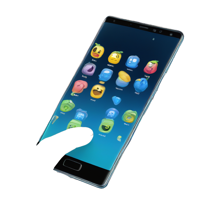 Smartphone  Samsung Galaxy s24 ultra emoji