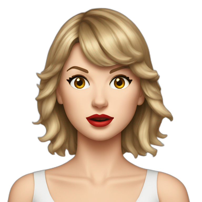 Taylor Swift shoked emoji