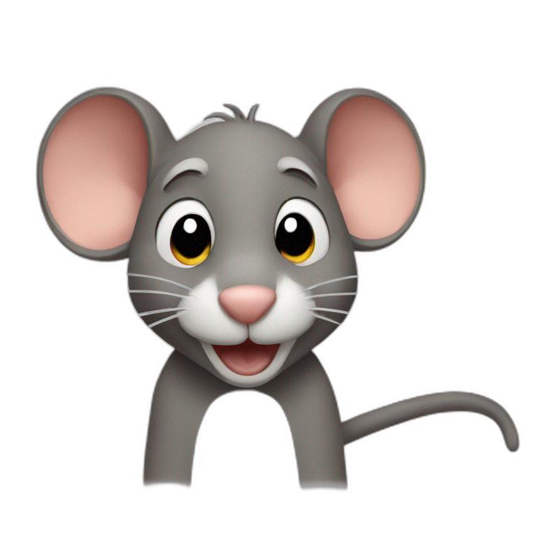Jerry the mouse emoji