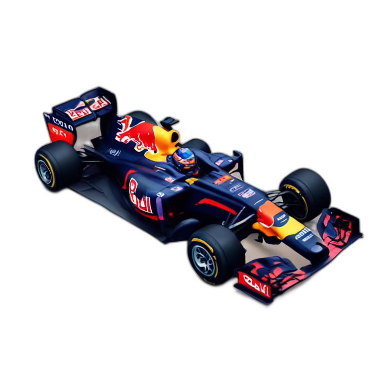 Red Bull racing emoji