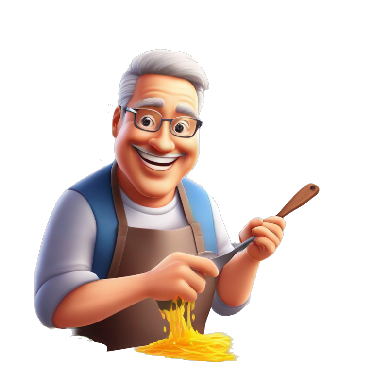 man cooking contract emoji