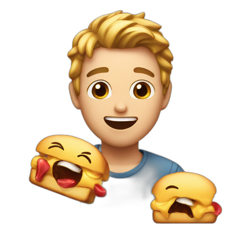 Bite emoji face cute emoji
