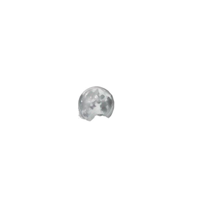 moonlit night in grayscale emoji