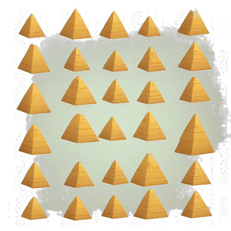 Egyptian laughing pyramids  emoji