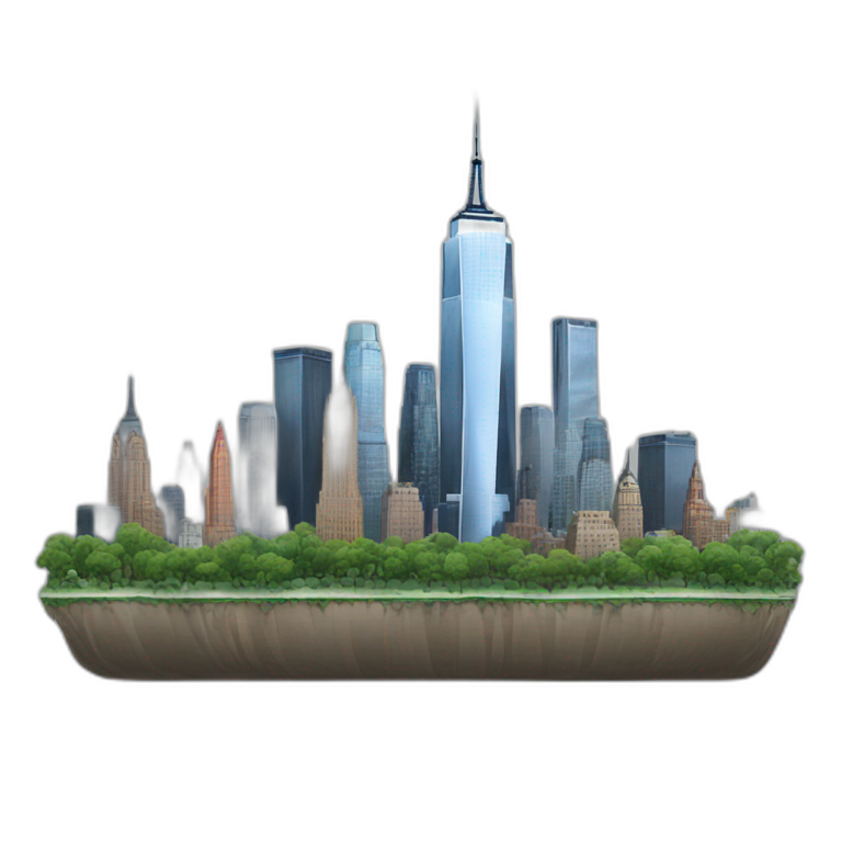 New York city Skyline emoji