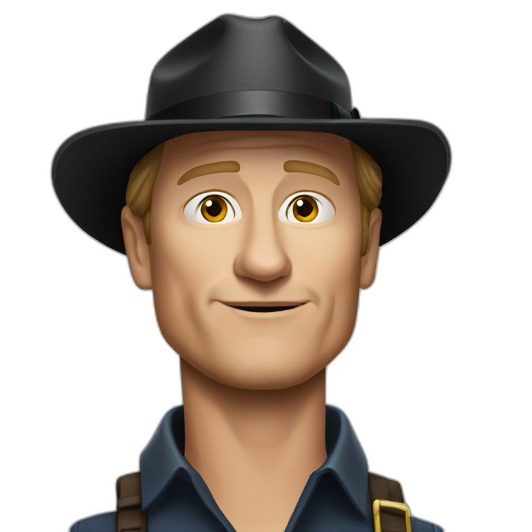 Woody Harrelson from now you see me emoji