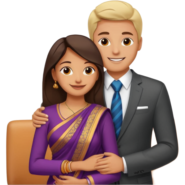 Office romance gone full Bollywood 💅😂” Sticker