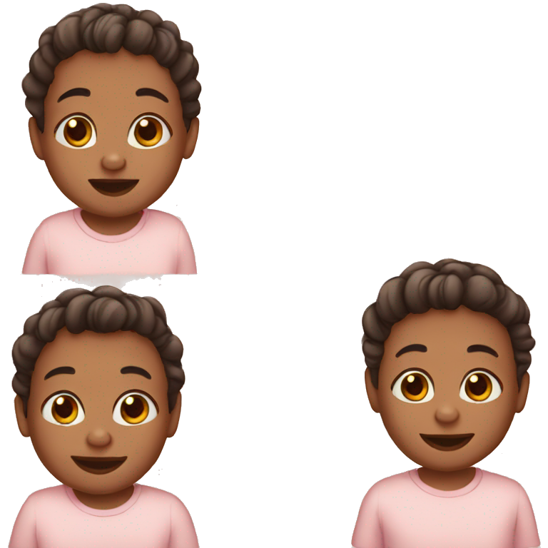 three babies emoji