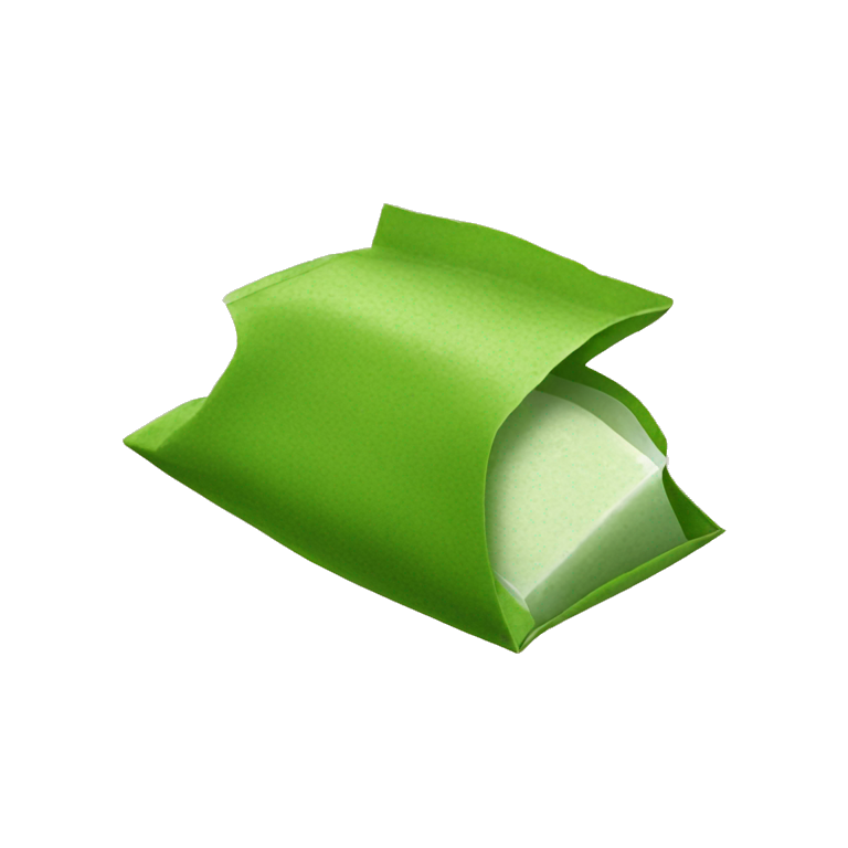 Green tea bags emoji