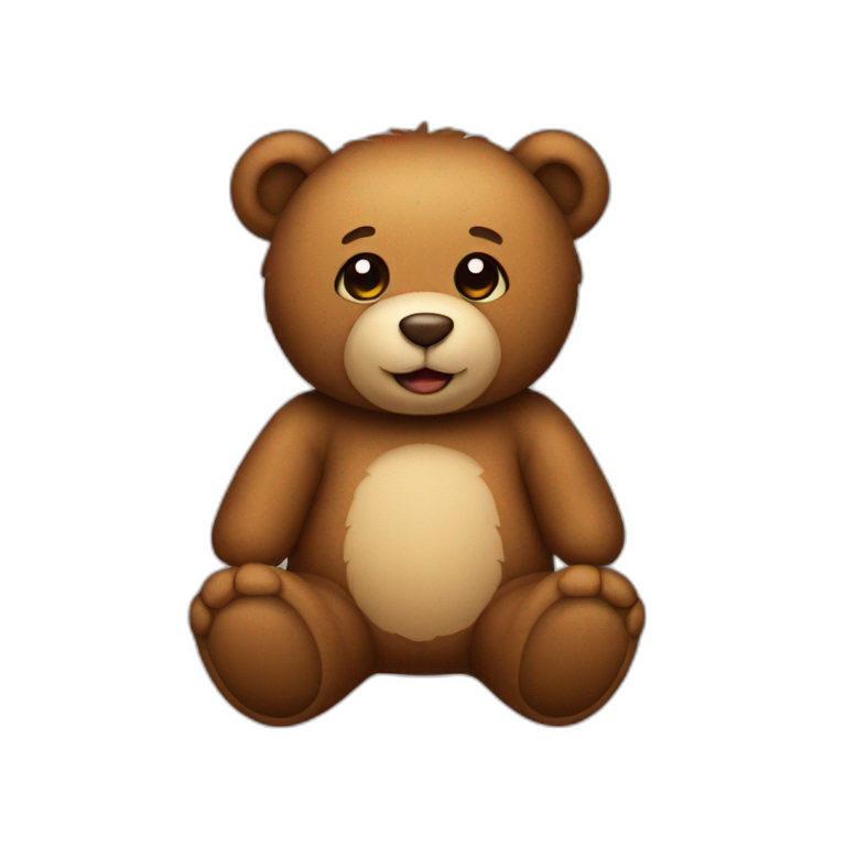 teddy bear emoji