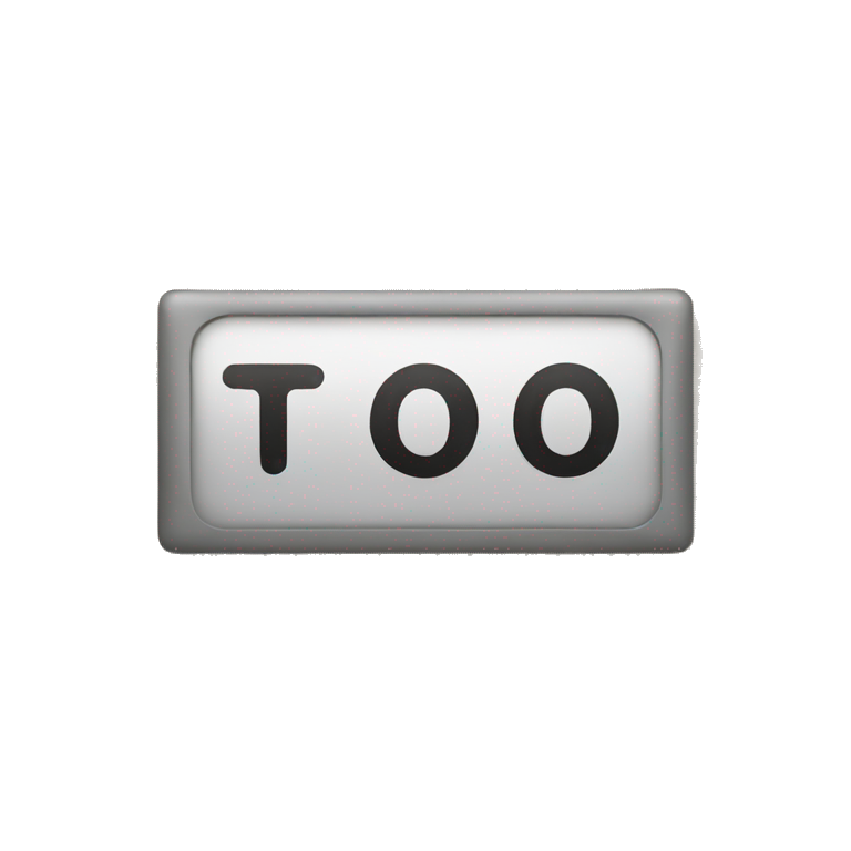 a sign that says "too soon" emoji