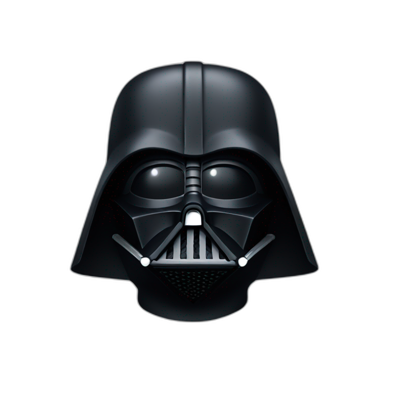 Darth Vader Facing right emoji