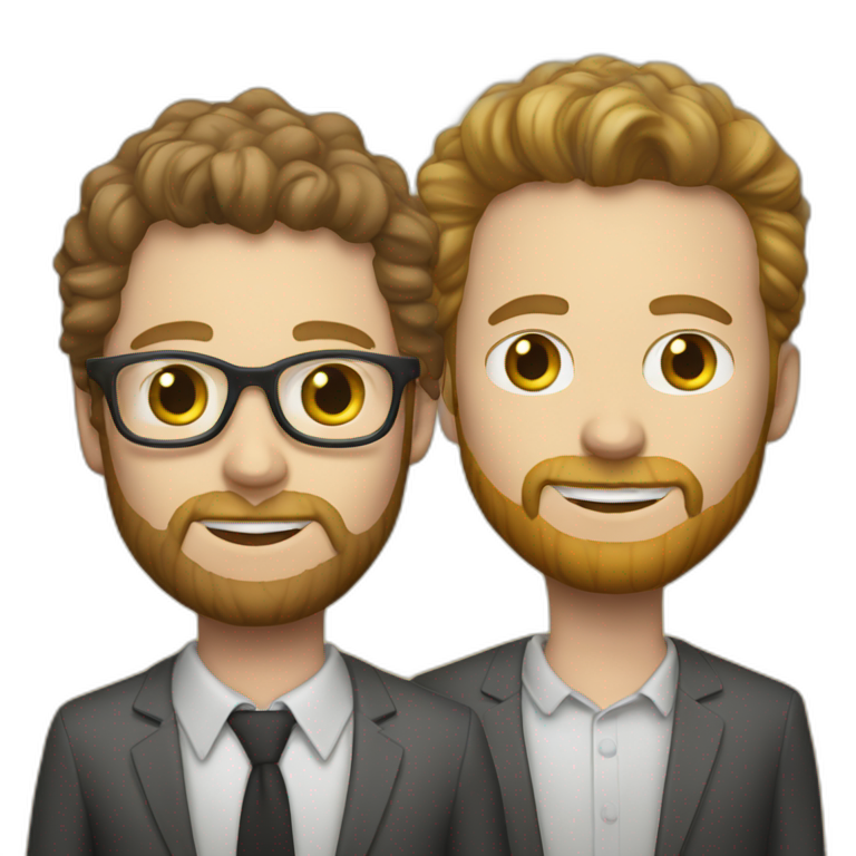 Sean Parker and Daniel Klaus emoji