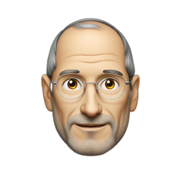 Steve Jobs apple emoji
