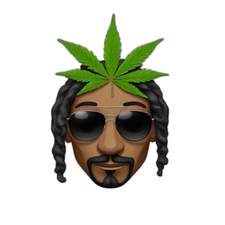 Snoop dogg cannabis emoji
