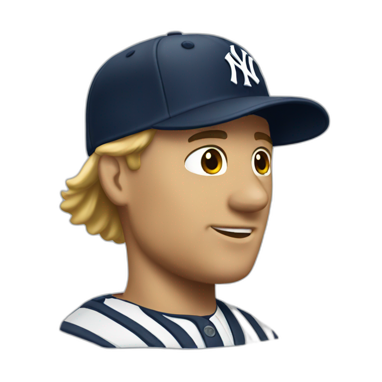 Yankees hat emoji