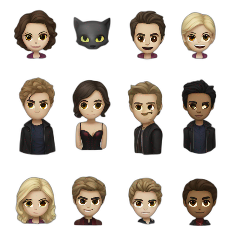 the vampire diaries emoji