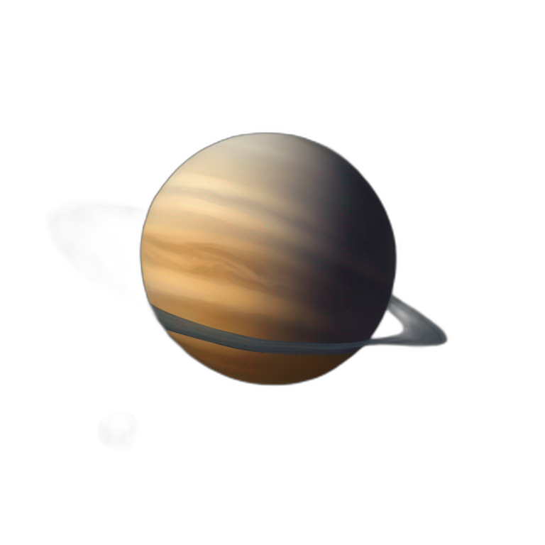 Planète Saturne emoji