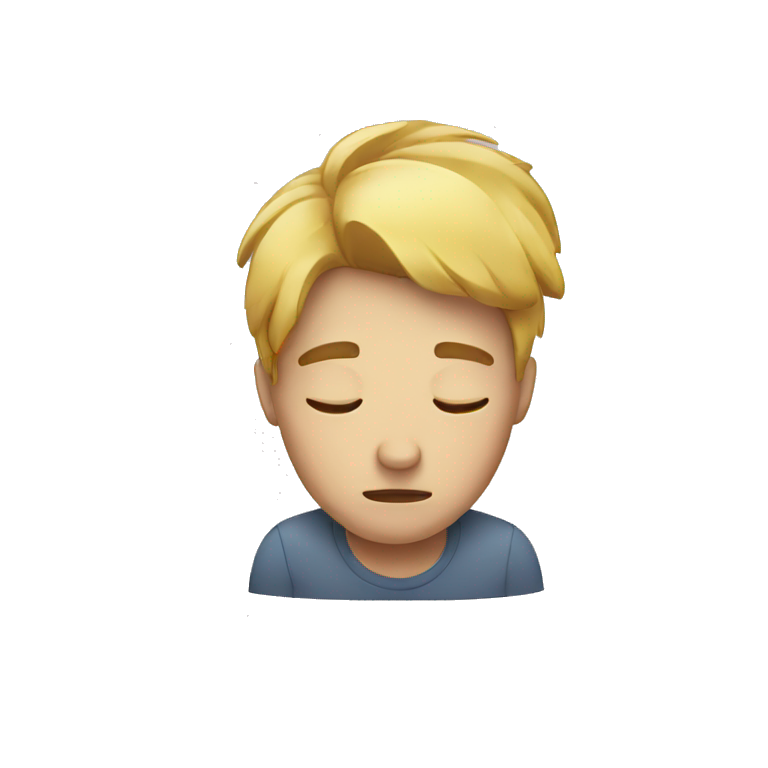 Very tired person emoji
