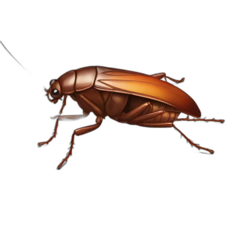 a cockroach emoji
