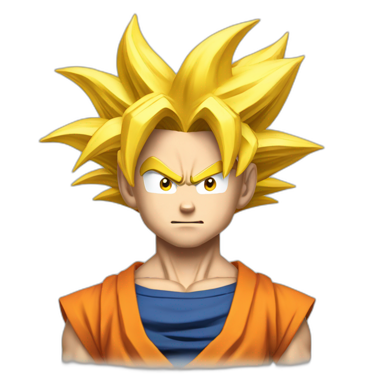 Goku super saiyan 3 emoji