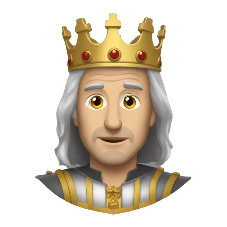 The king Baldwin IV emoji