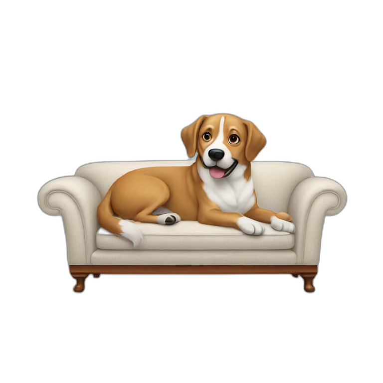 dog on couch emoji