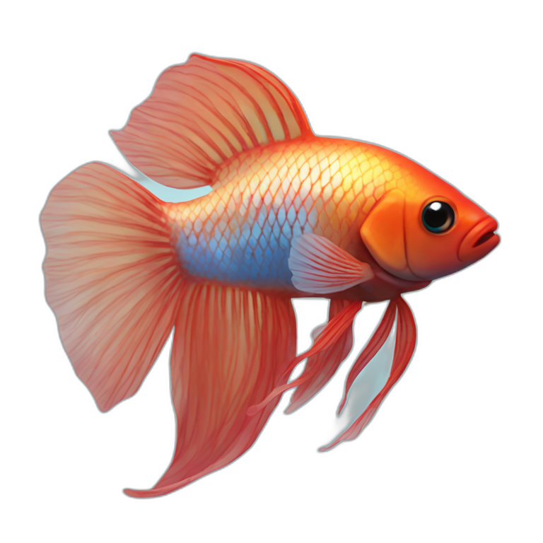 beta fish emoji