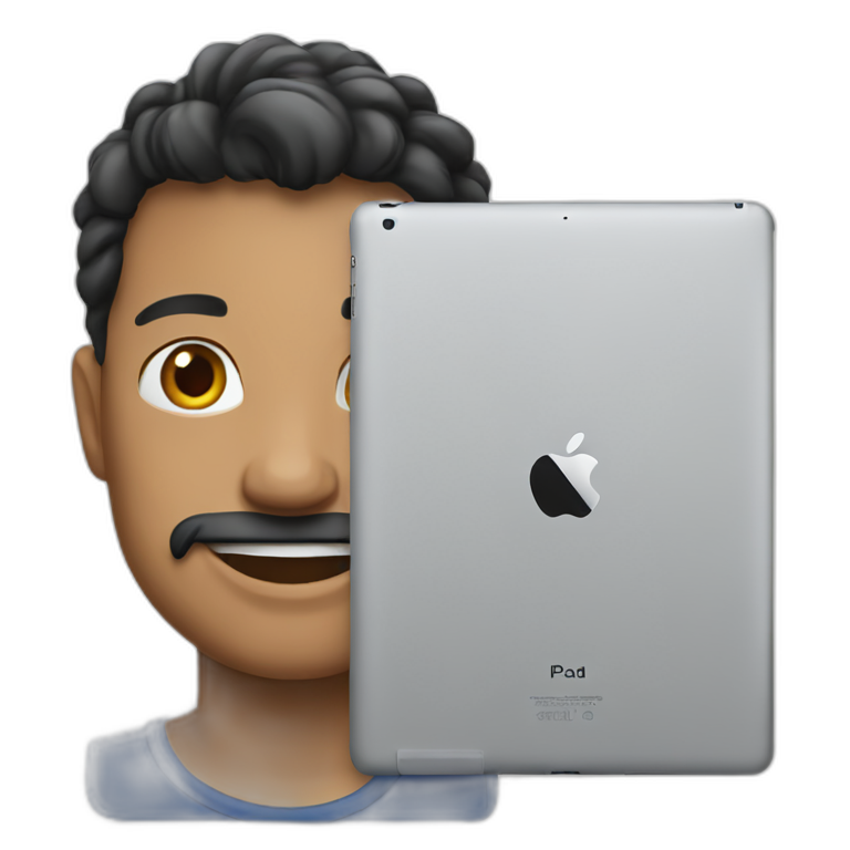 Apple iPad emoji