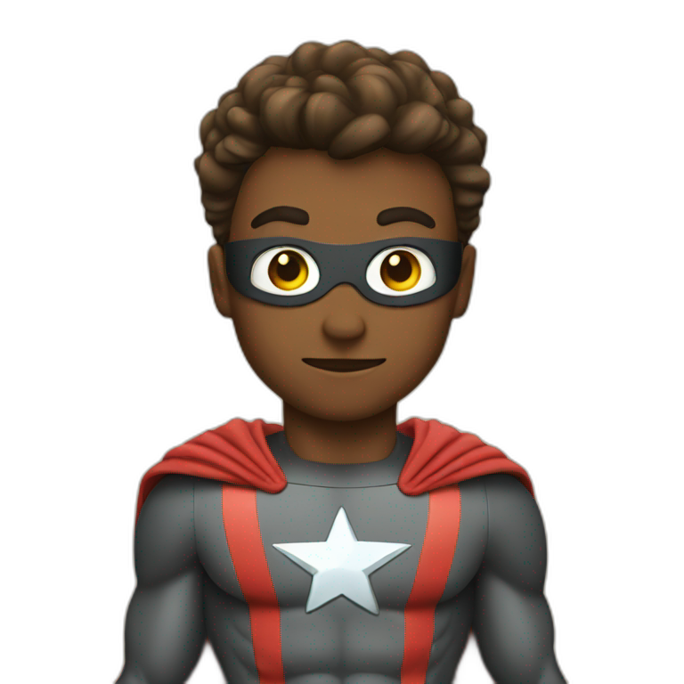 super hero emoji