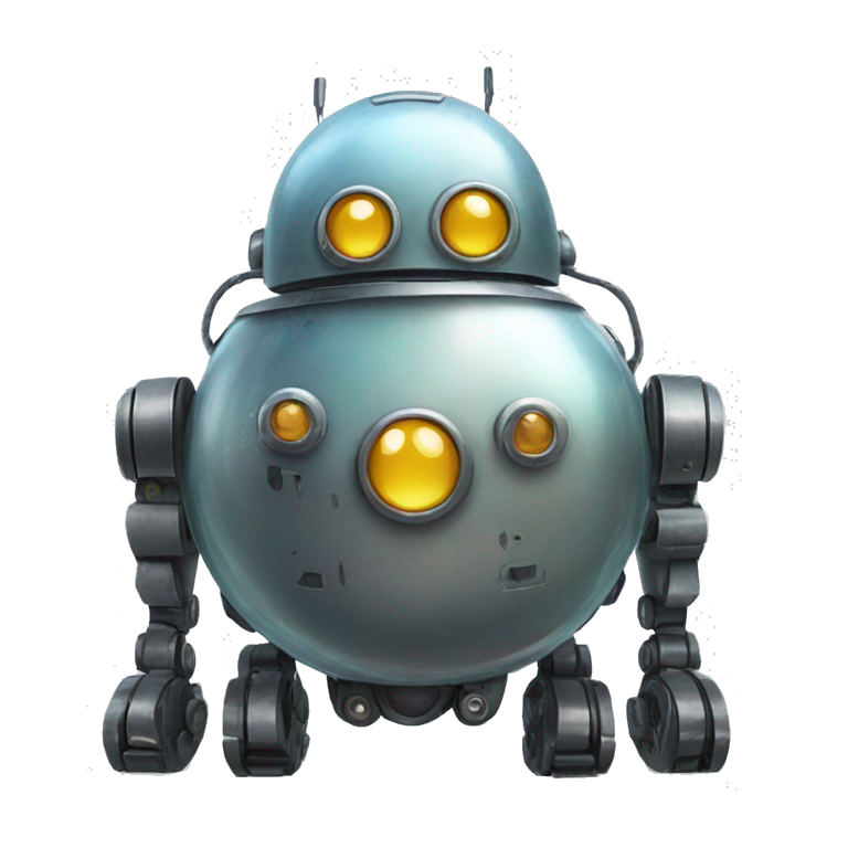 robot bubble emoji