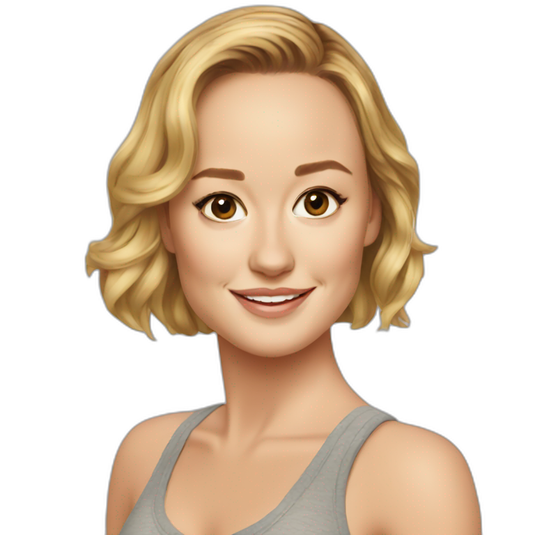 Brie Larson emoji