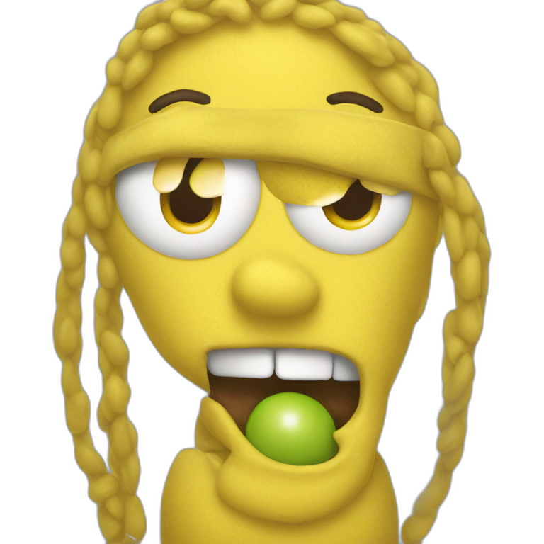 yellow m&m emoji