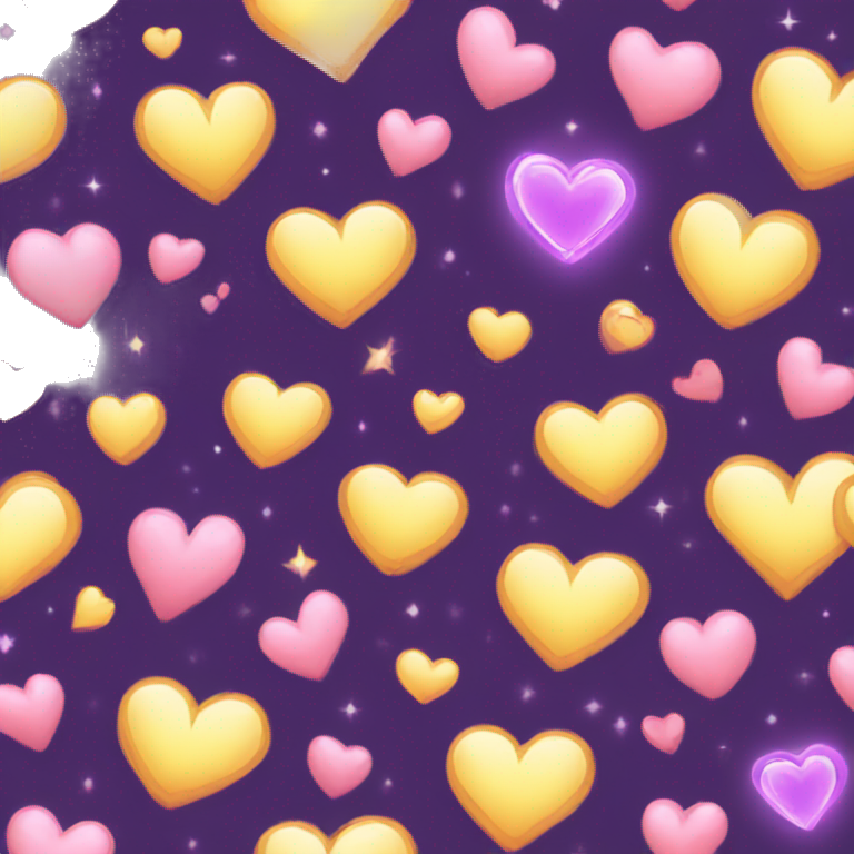 magical heart emoji