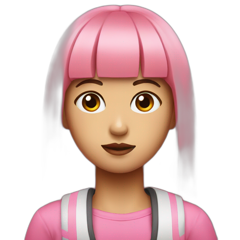 Black pink lisa emoji