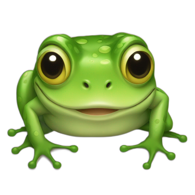 frog love emoji