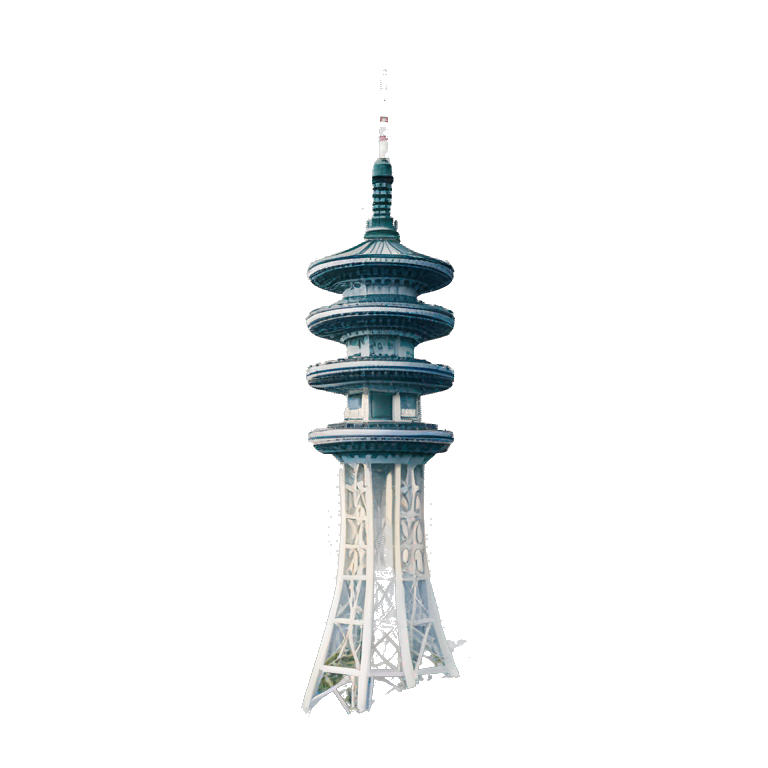 namsan tower seoul south korea emoji