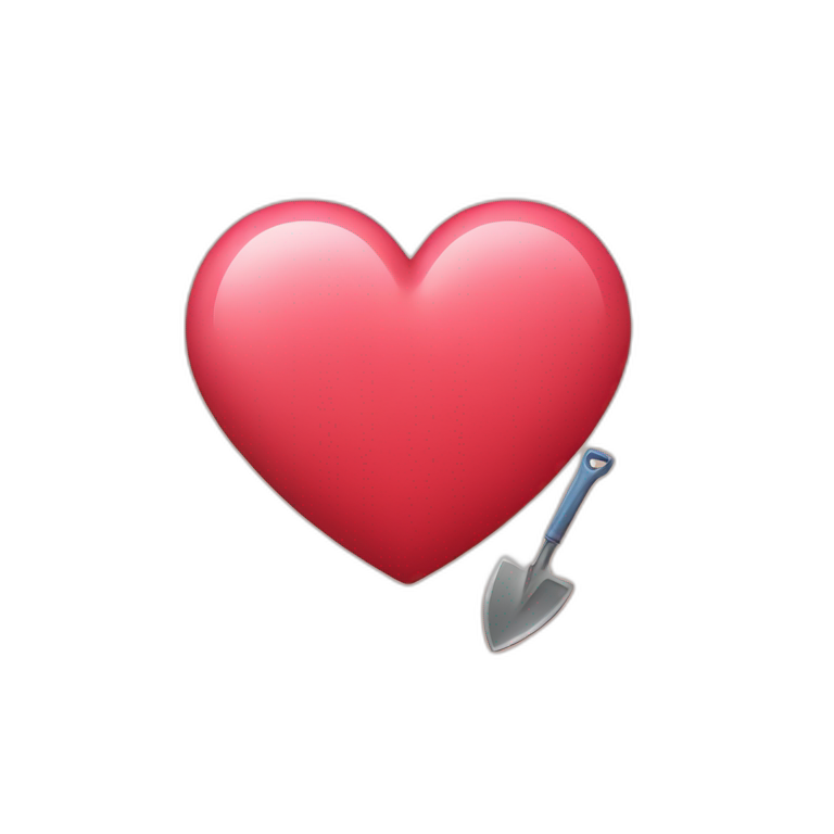 Heart-emoji-and-spade-emoji emoji
