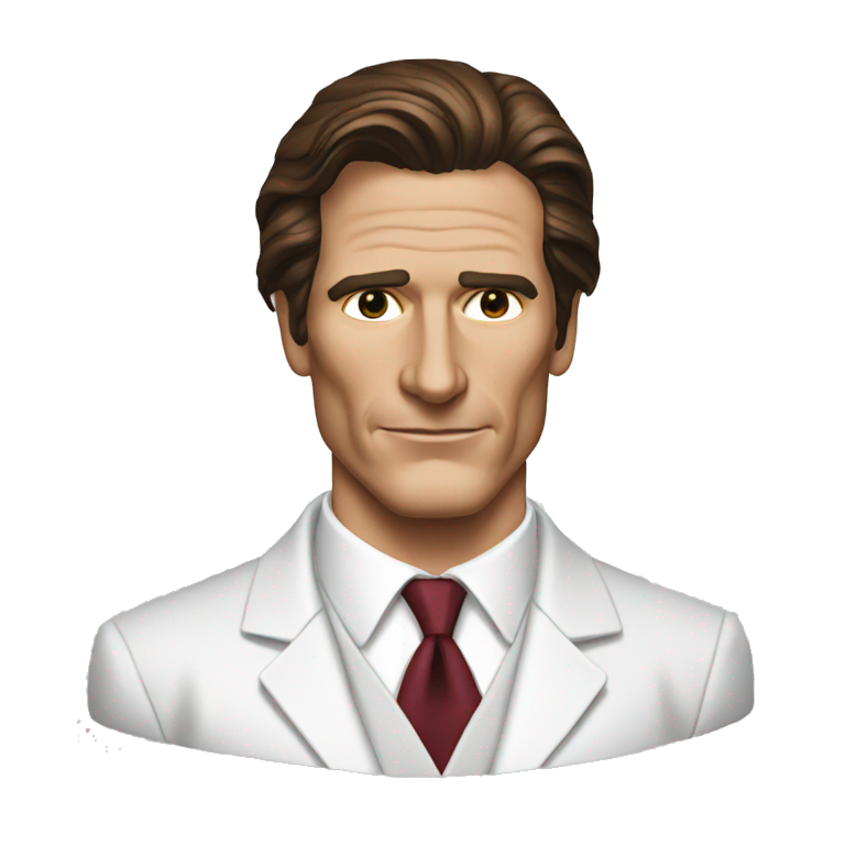 patrick bateman  emoji