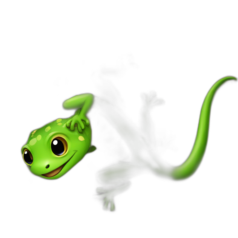 Gecko climber emoji