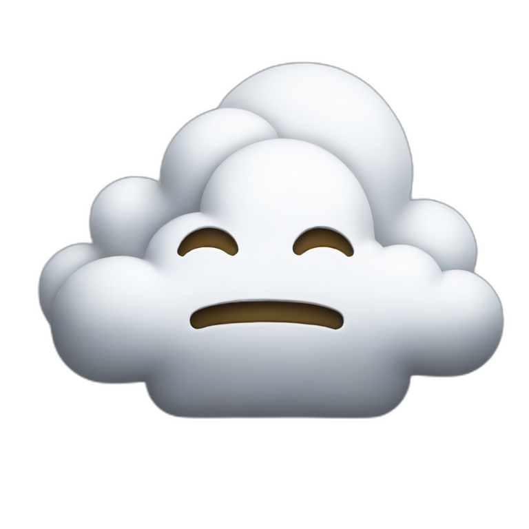 Cloud from final fantasy emoji