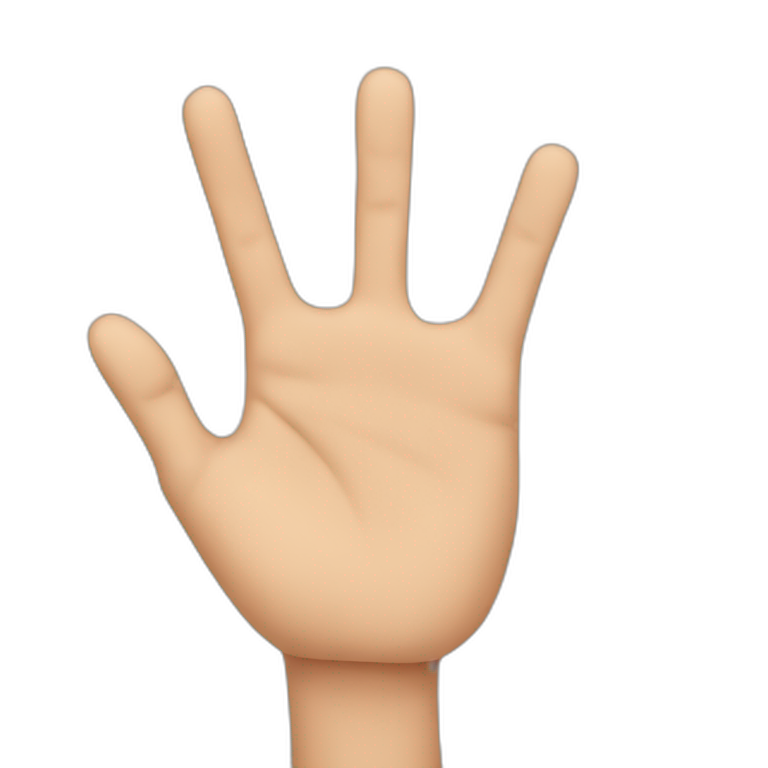 Finger middle emoji
