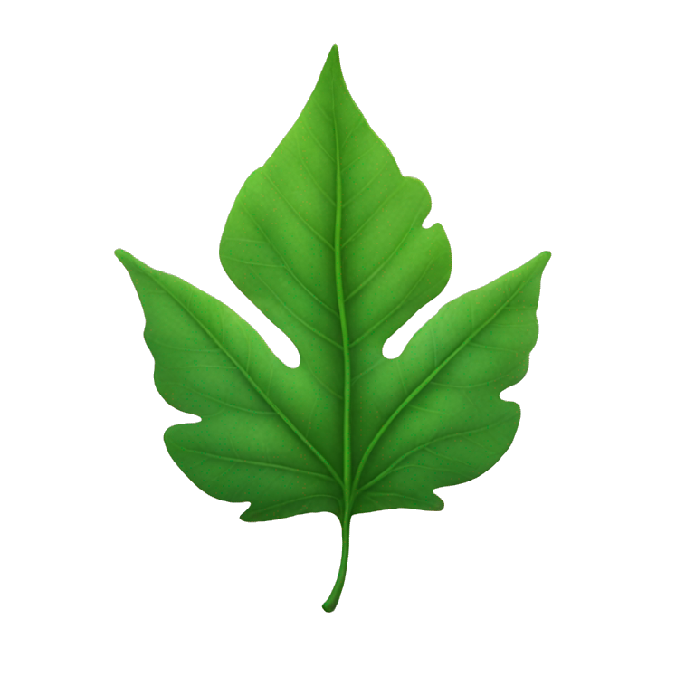 Leaf emoji