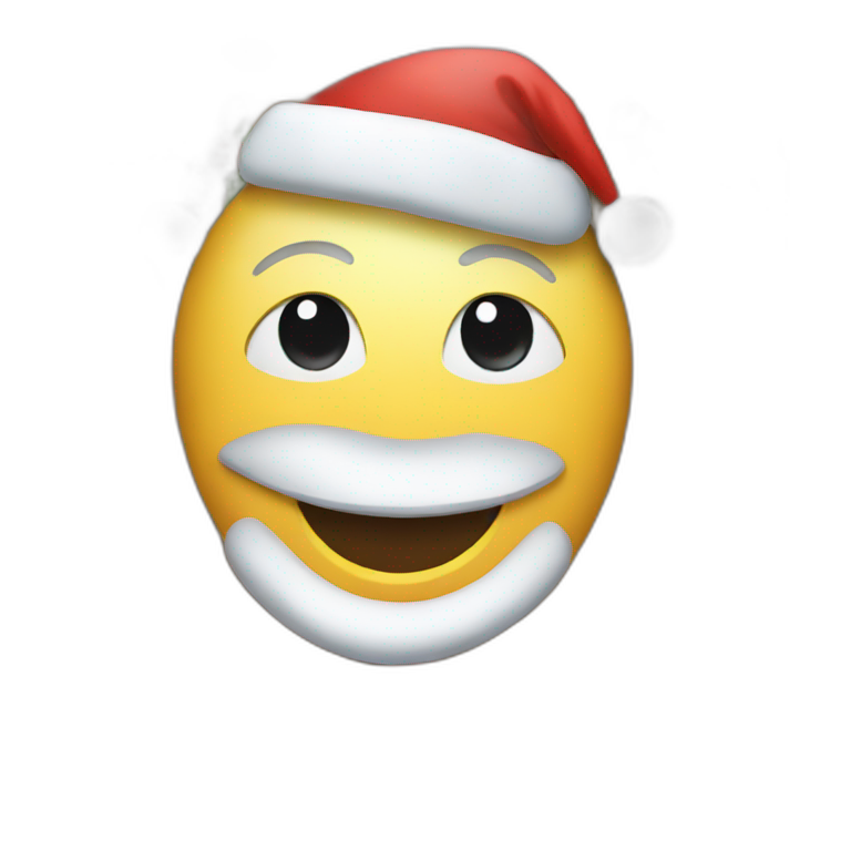 a sign that says Merry Christmas emoji