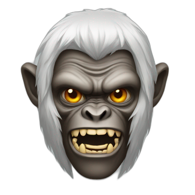ape possessed emoji