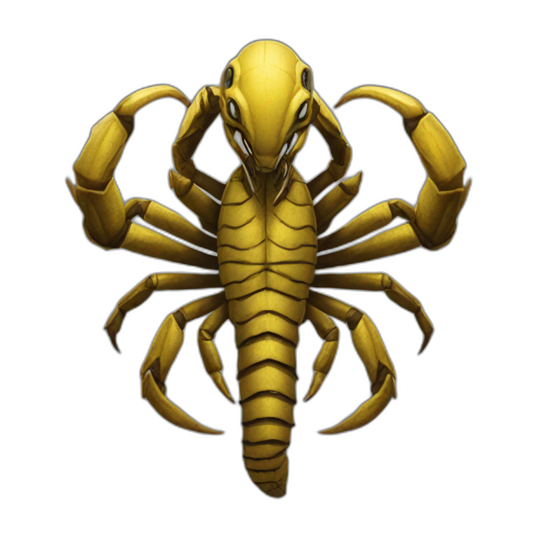 Scorpion from mortal kombat emoji