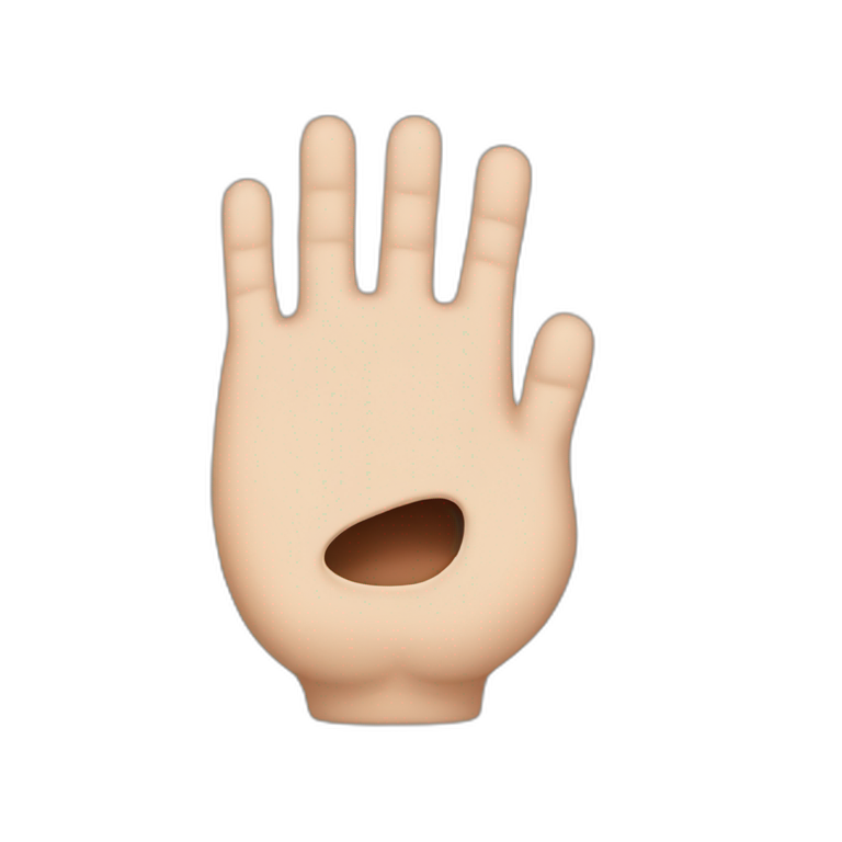 hand on head emoji