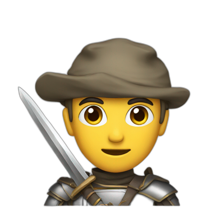 Swordman emoji