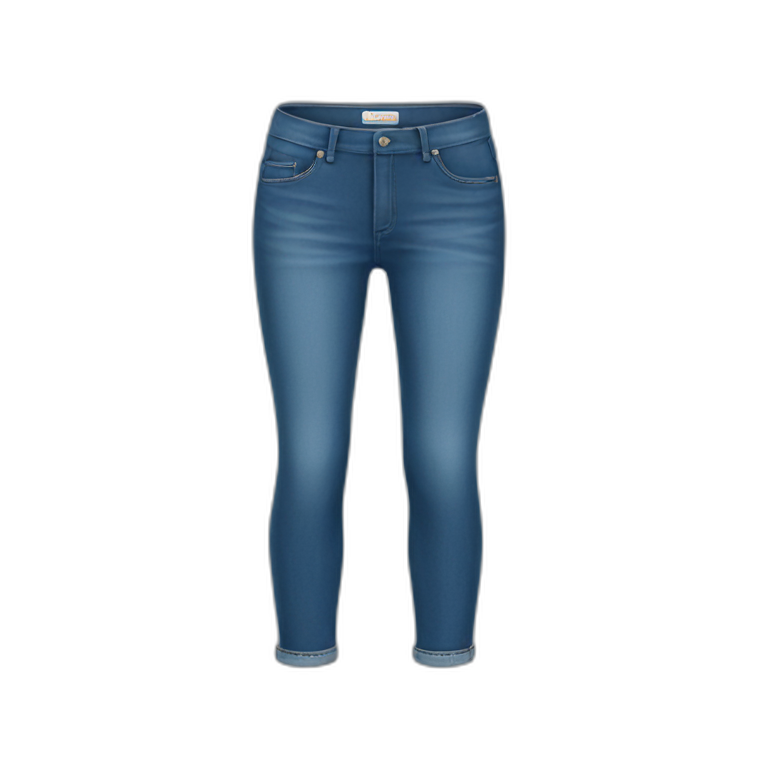 blue jeans emoji